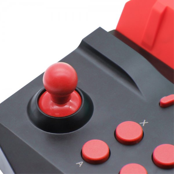 Nintendo Switch/Switch Lite Arcade-joystick sort/rød
