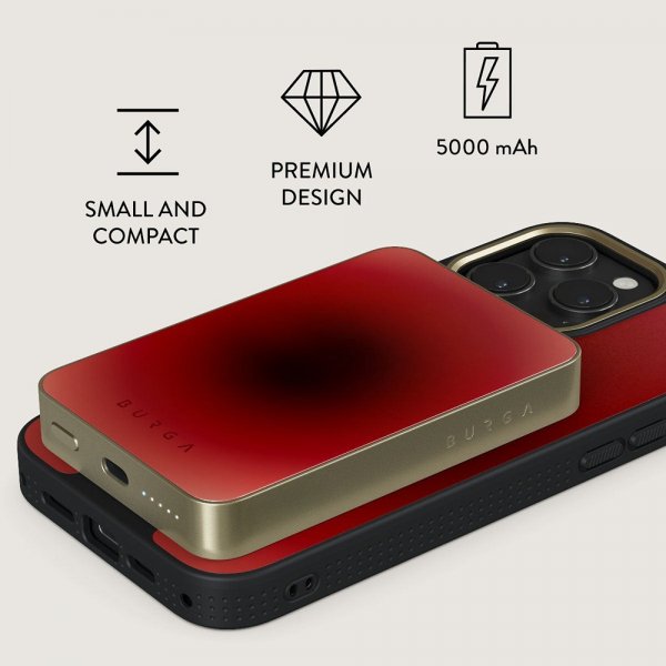 Burga Powerbank MagSafe 5000 mAh No Talking Guld