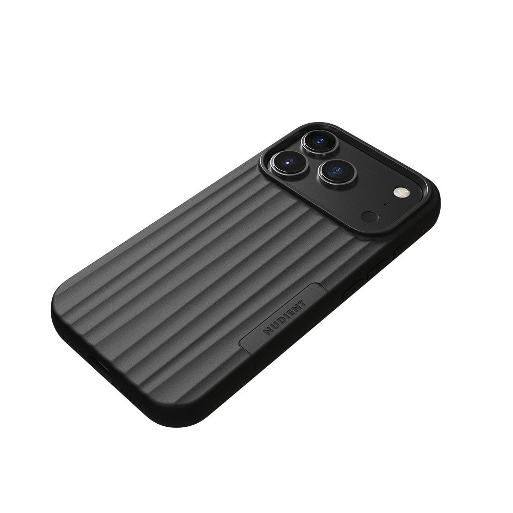 Nudient iPhone 17 Pro/iPhone 18 Pro Cover Bold Case MagSafe Charcoal Black
