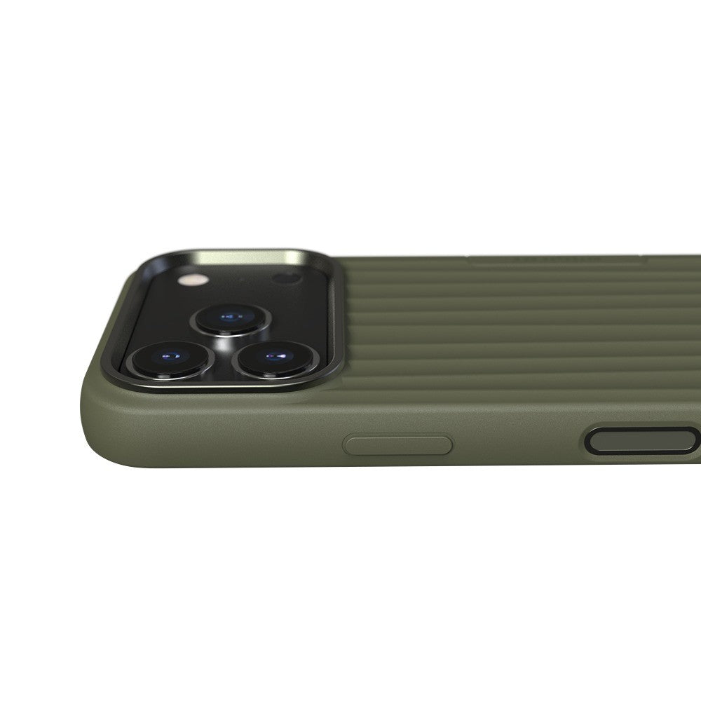 Nudient iPhone 17 Pro/iPhone 18 Pro Cover Bold Case MagSafe Olive Green