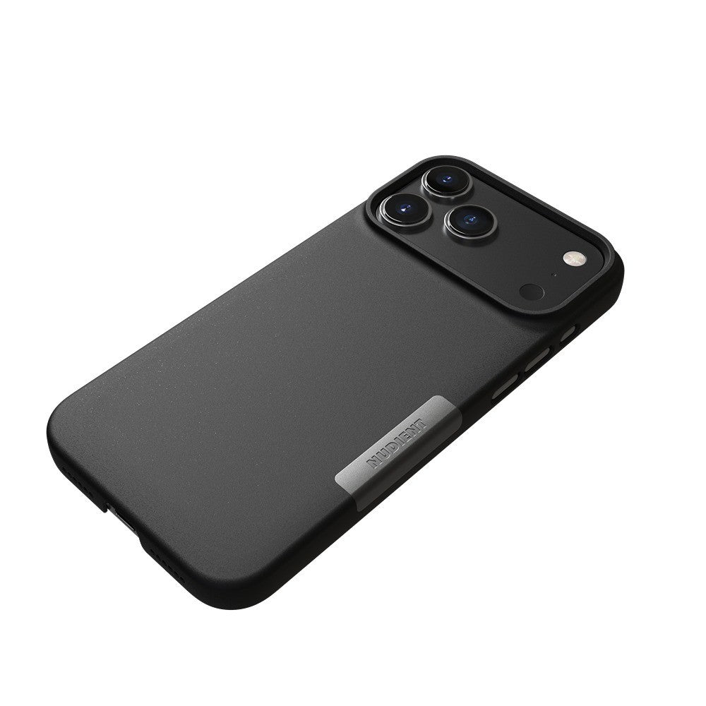 Nudient iPhone 17 Pro Max/iPhone 18 Pro Max Cover Thin Case MagSafe Ink Black