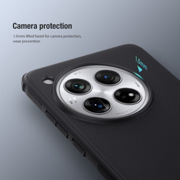 Nillkin OnePlus 12 Cover Super Frosted Shield Pro Rød