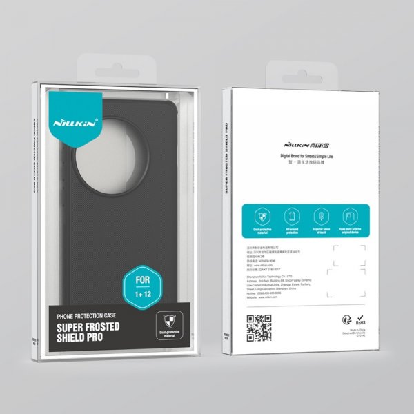 Nillkin OnePlus 12 Cover Super Frosted Shield Pro Rød