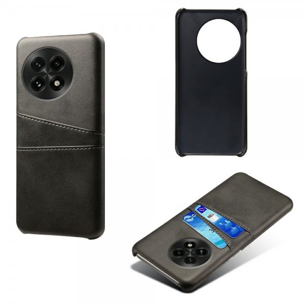 OnePlus 13 Cover med to Kortlommer Sort