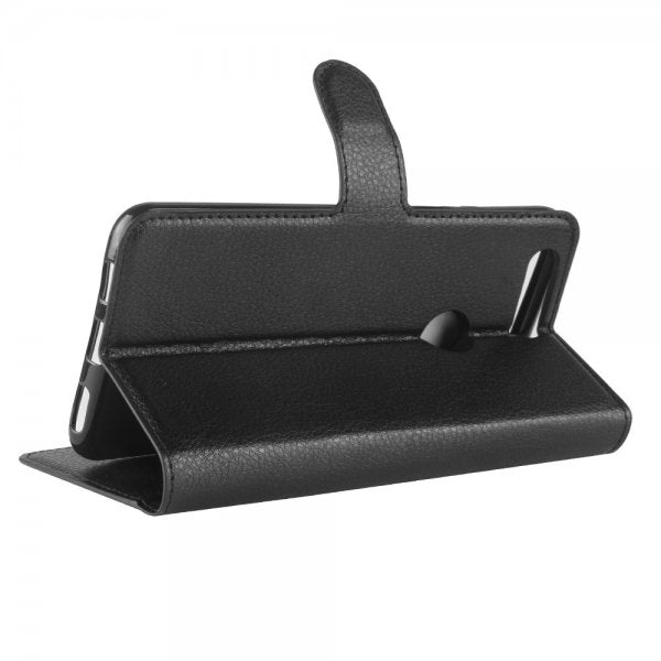 OnePlus 5T Etui Litchi Sort