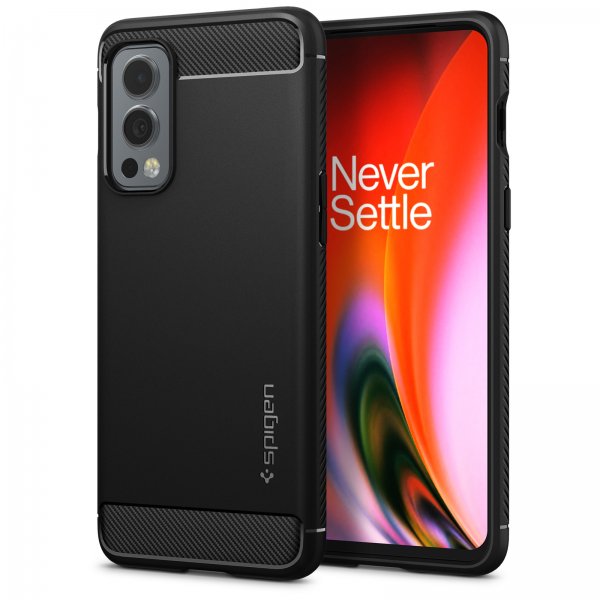 Spigen OnePlus Nord 2 5G Cover Robust Armor Mat Sort