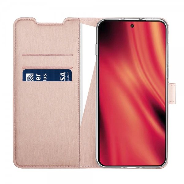 X2O OnePlus Nord 5 Cover Classic Wallet Rosaguld