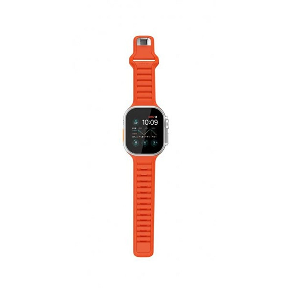 KeyBudz Apple Watch 44/45/46mm/Apple Watch Ultra Rem Journey Electric Orange