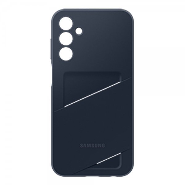 Samsung Original Galaxy A15 Cover med kortholder Blåsort