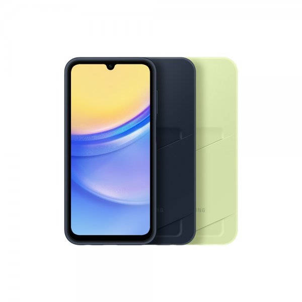 Samsung Original Galaxy A15 Cover med kortplads Lime