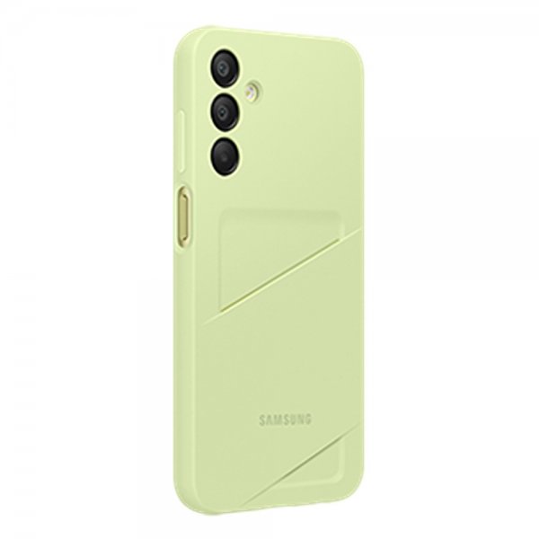 Samsung Original Galaxy A15 Cover med kortplads Lime
