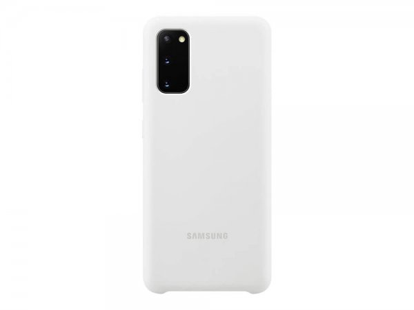 Samsung Original Galaxy S20 Cover Silikone Hvid