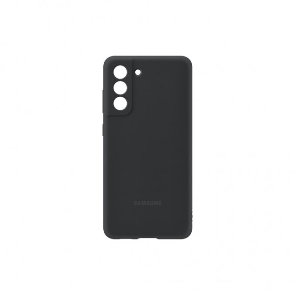 Samsung Original Galaxy S21 FE Skal Silikone Cover Sort