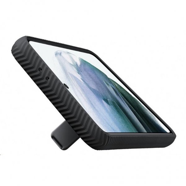 Samsung Original Galaxy S21 Plus Cover Protective Standing Cover Sort