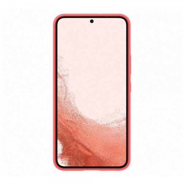 Samsung Original Galaxy S22 Cover Silikone Koral