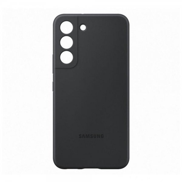 Samsung Original Galaxy S22 Cover i Silikone Sort