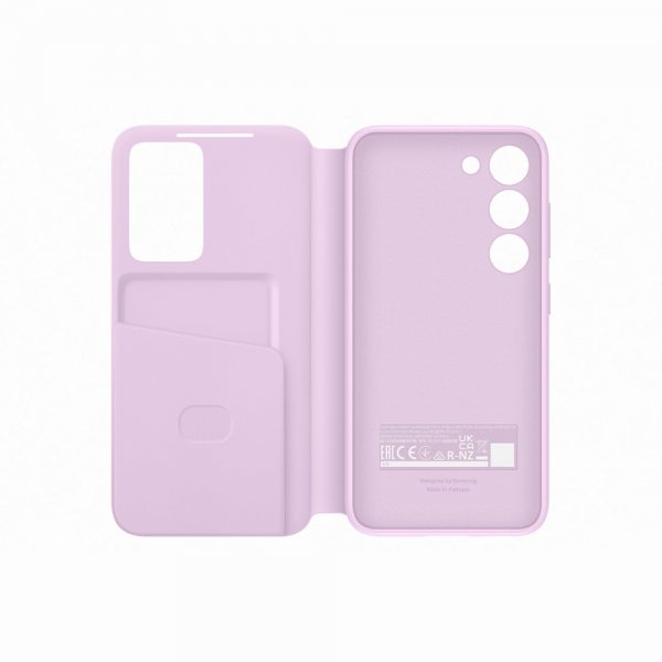 Samsung Original Galaxy S23 Cover Smart View Wallet Case Lavender