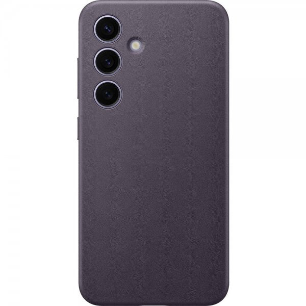 Samsung Galaxy S24 Plus Cover Vegan Læder Dark Violet