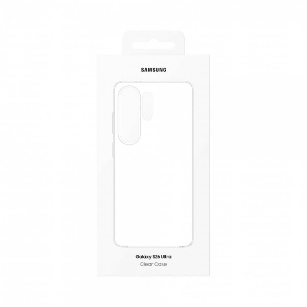 Samsung Original Galaxy S26 Ultra Cover Clear Case Transparent