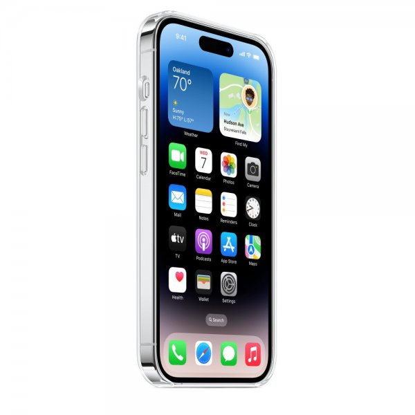 Apple Original iPhone 14 Pro Max Cover Clear Case MagSafe Klar