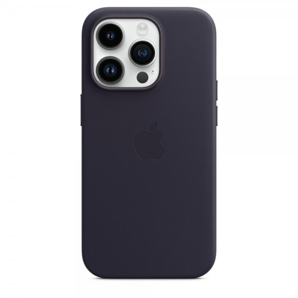 Apple Original iPhone 14 Pro Max Cover Leather Case MagSafe Ink