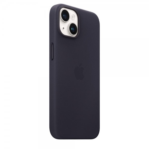 Apple Original iPhone 14 Cover Leather Case MagSafe Ink