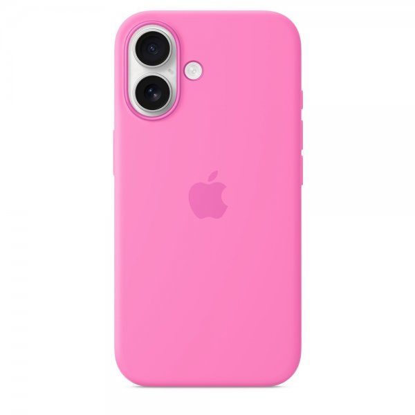 Apple Original iPhone 16 Cover Silikone Cover MagSafe Peony