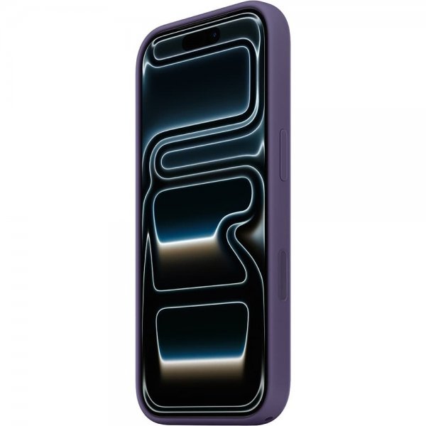 Apple Original iPhone 17 Pro Max Cover Silicone Case MagSafe Purple Fog