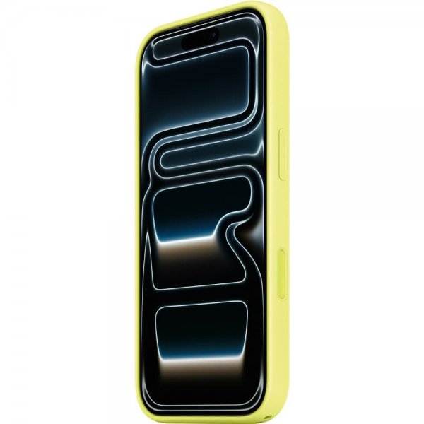 Apple Original iPhone 17 Pro Cover Silicone Case MagSafe Neon Yellow