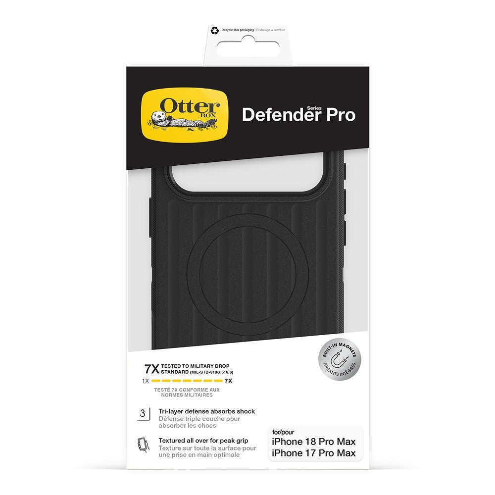Otterbox iPhone 17 Pro Max/iPhone 18 Pro Max Cover Defender Pro MagSafe Sort