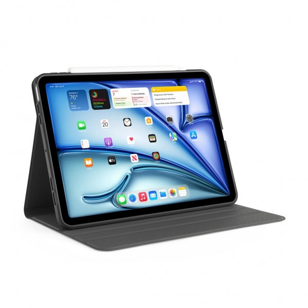 Pipetto iPad Air 13 (M2/M3/M4) Cover Origami No5 Rotating Folio Case Sort