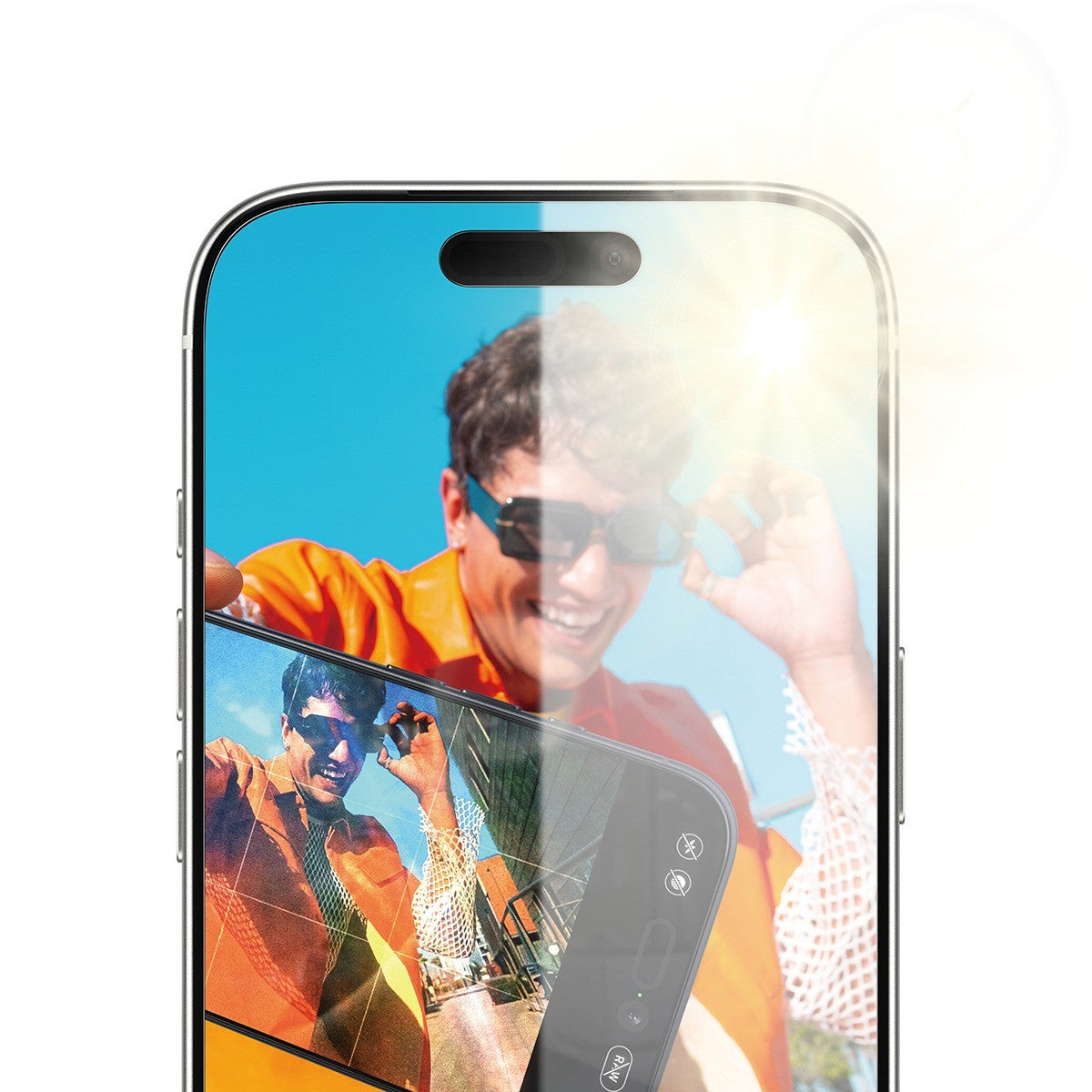PanzerGlass iPhone 17 Pro Skærmbeskytter Ultra-Wide Fit Anti-reflective EasyAligner