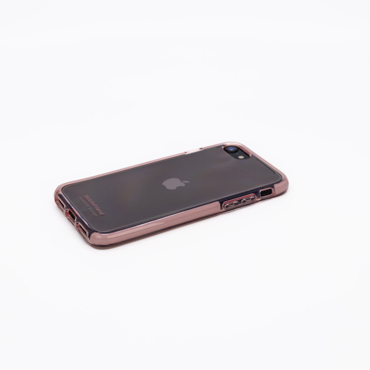 MobileFriend iPhone 7/8/SE Skal Seethrough Rosa
