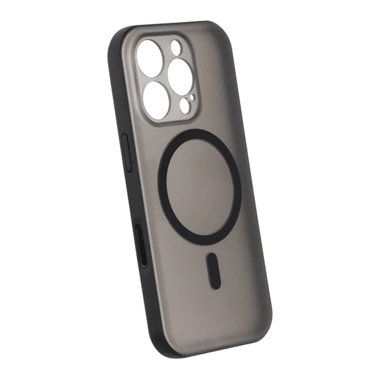 iPhone 16 Pro Cover Kameralinsebeskytter MagSafe Sort