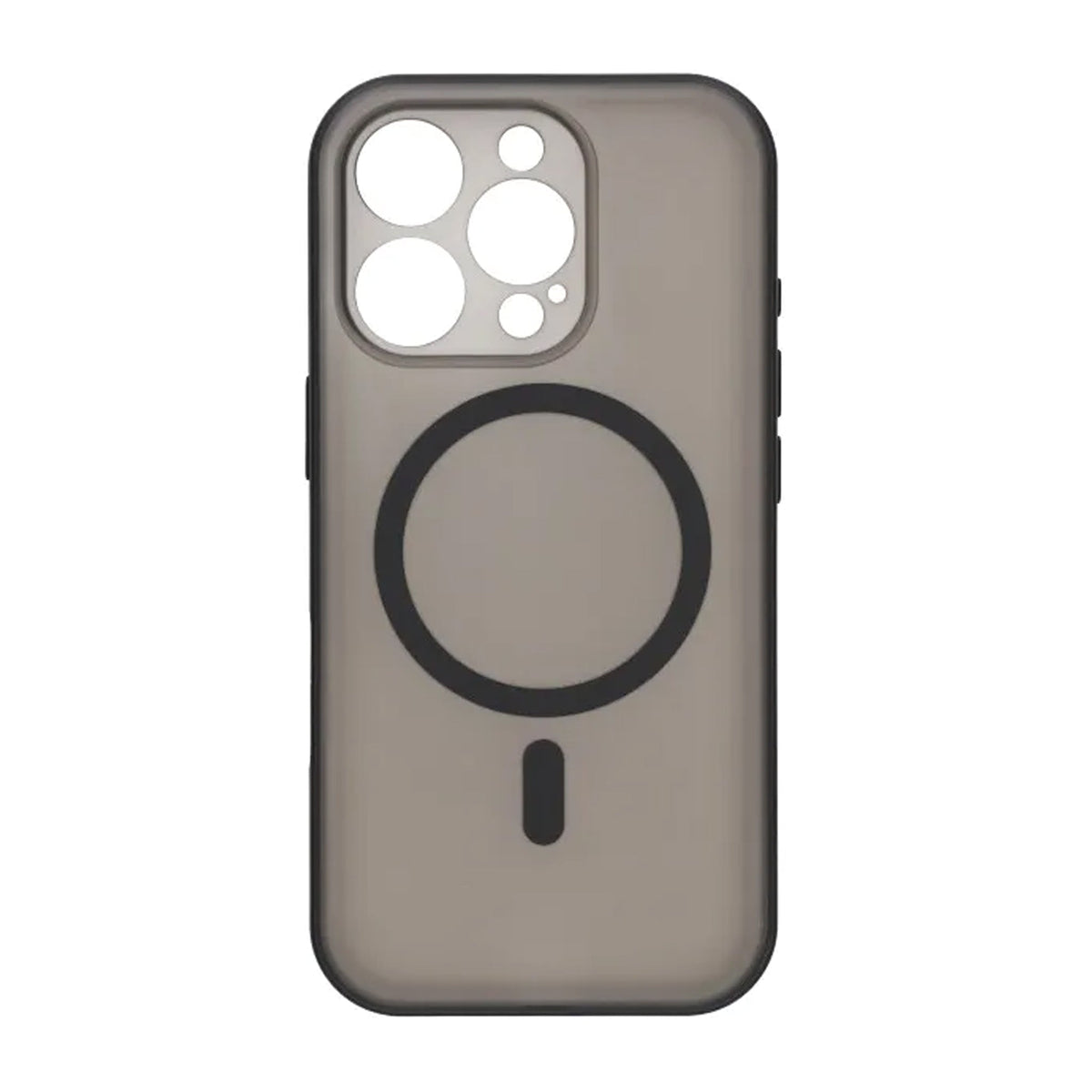 iPhone 16 Pro Cover Kameralinsebeskytter MagSafe Sort