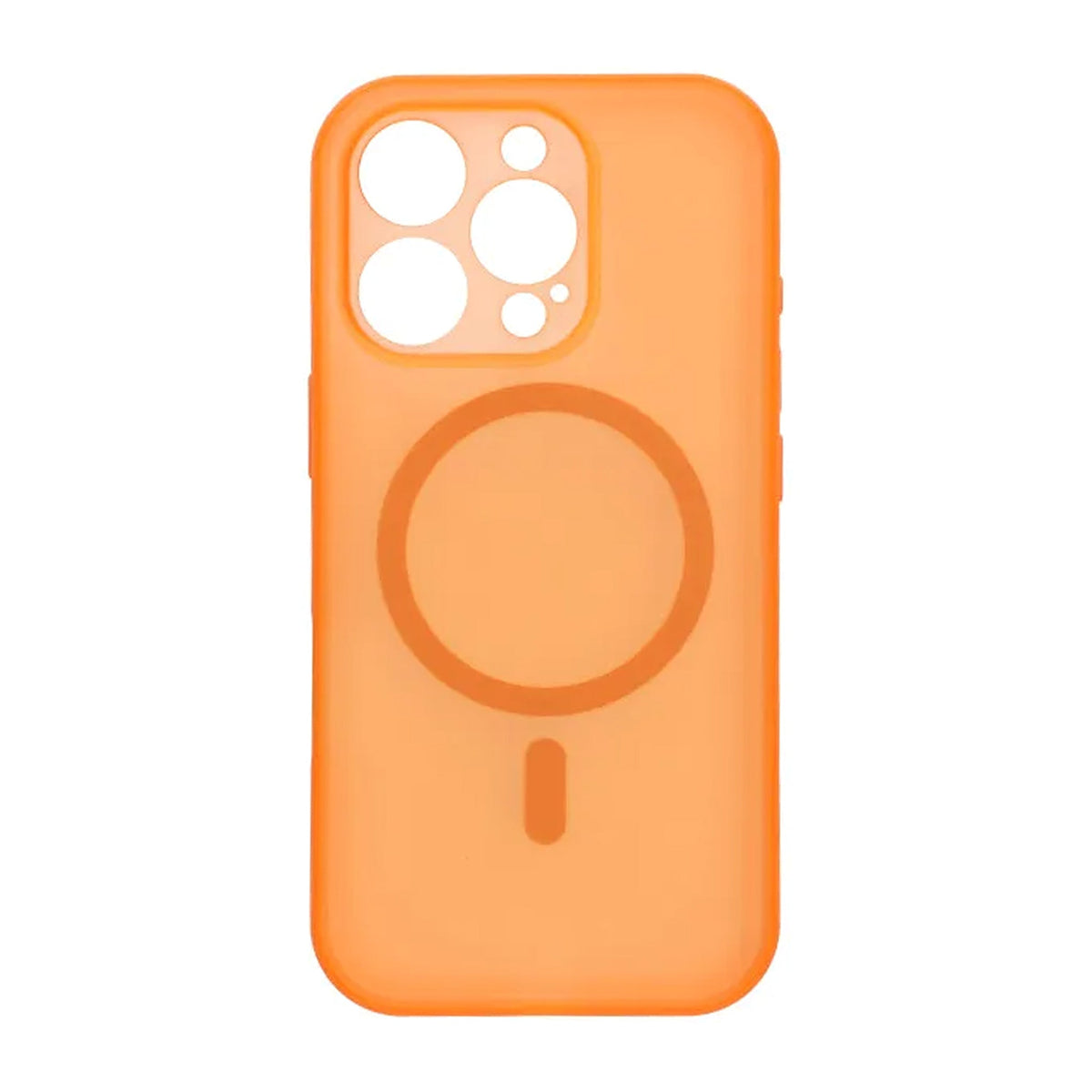 iPhone 16 Pro Max Cover Kameralinsebeskytter MagSafe Orange