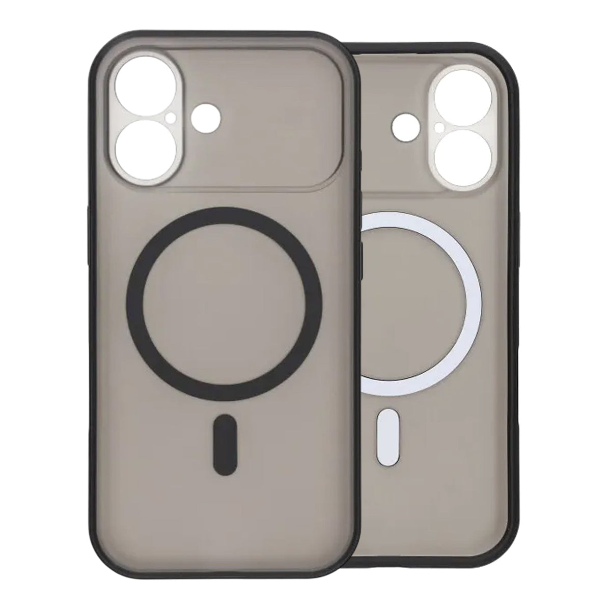 iPhone 17 Cover Kameralinsebeskytter MagSafe Sort