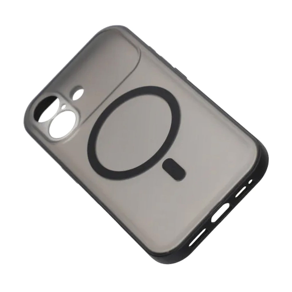 iPhone 17 Cover Kameralinsebeskytter MagSafe Sort