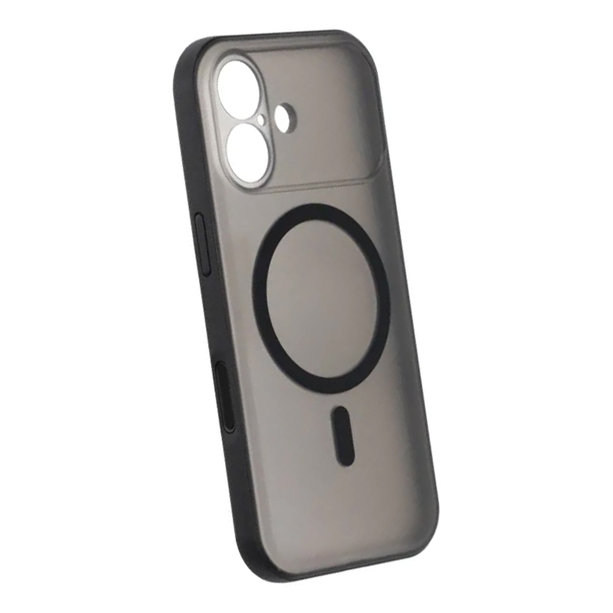 iPhone 17 Cover Kameralinsebeskytter MagSafe Sort