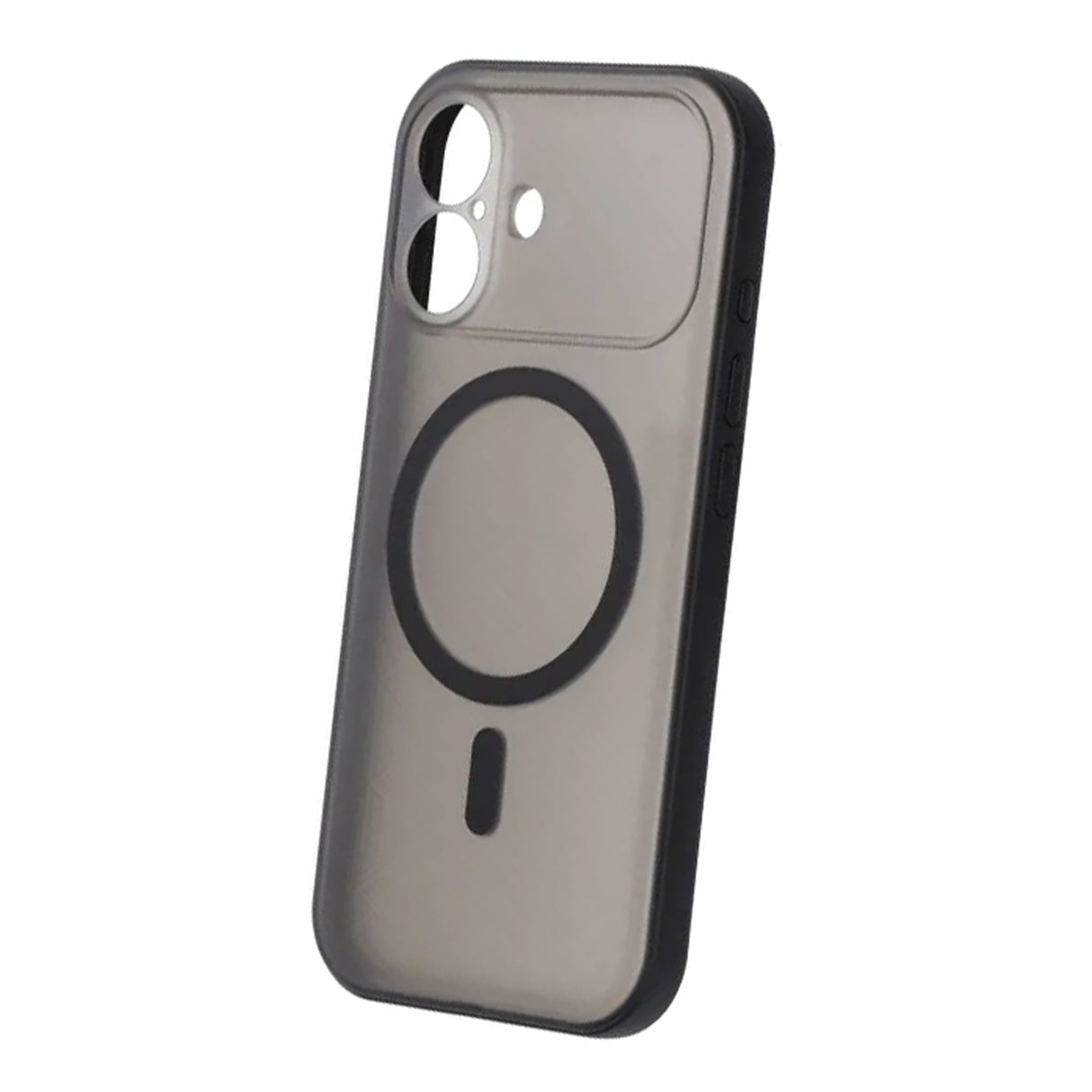 iPhone 17 Cover Kameralinsebeskytter MagSafe Sort
