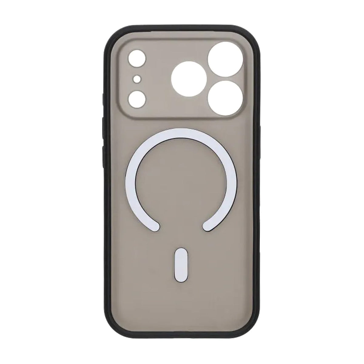 iPhone 17 Pro Cover Kameralinsebeskytter MagSafe Sort