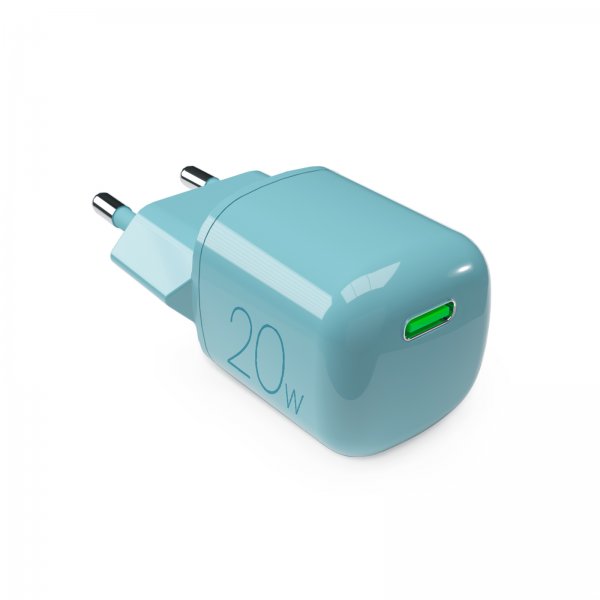Puro Laddare MiniPro GaN USB-C 20W Grøn