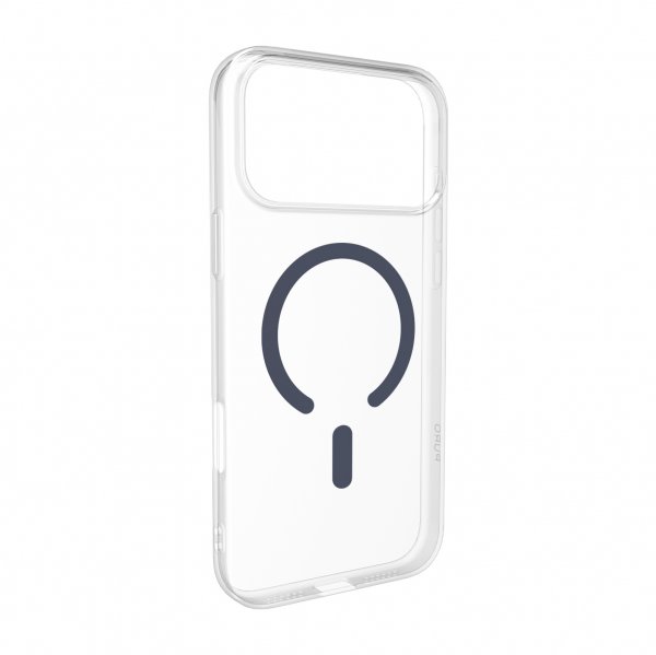 Puro iPhone 17 Pro Max Cover Lite Mag Transparent Blå