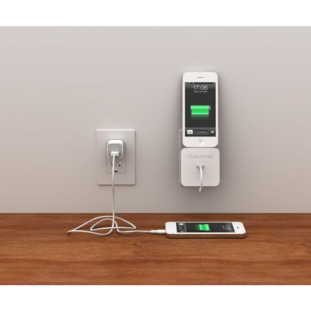 Bluelounge Rolio Ladestation Lightning Hvid