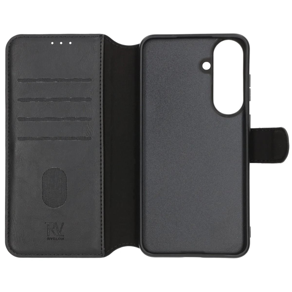 Rvelon Samsung Galaxy S26 FE Etui 4 Kortholder Sort