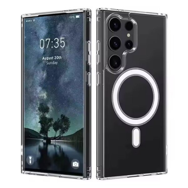 Rvelon Samsung Galaxy S25 Ultra Cover TPU MagSafe Transparent