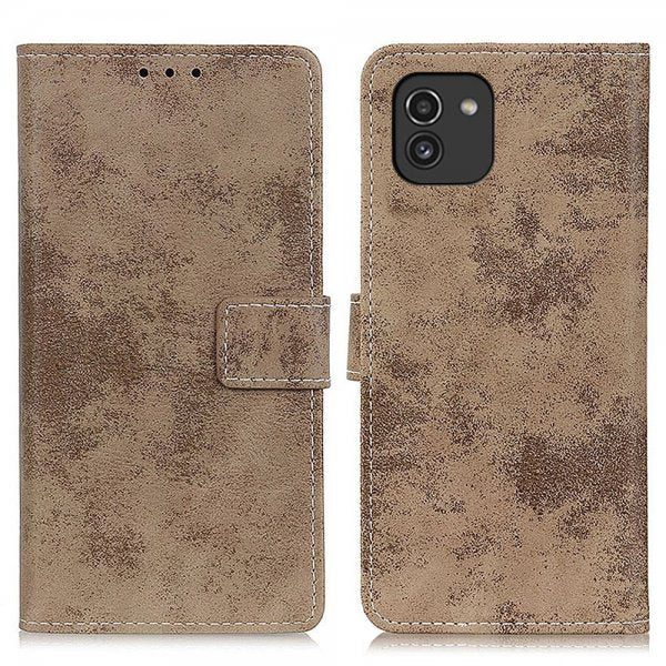 Samsung Galaxy A03 Cover Vintage Khaki