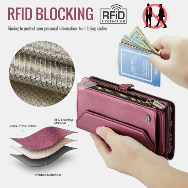 CaseMe Samsung Galaxy A16 Etui C36 Serie Rød