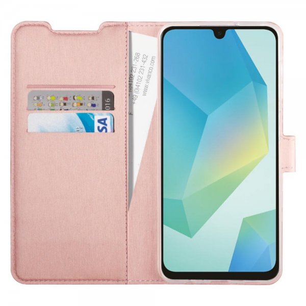 Vivanco Samsung Galaxy A16 Etui Classic Wallet Rosaguld