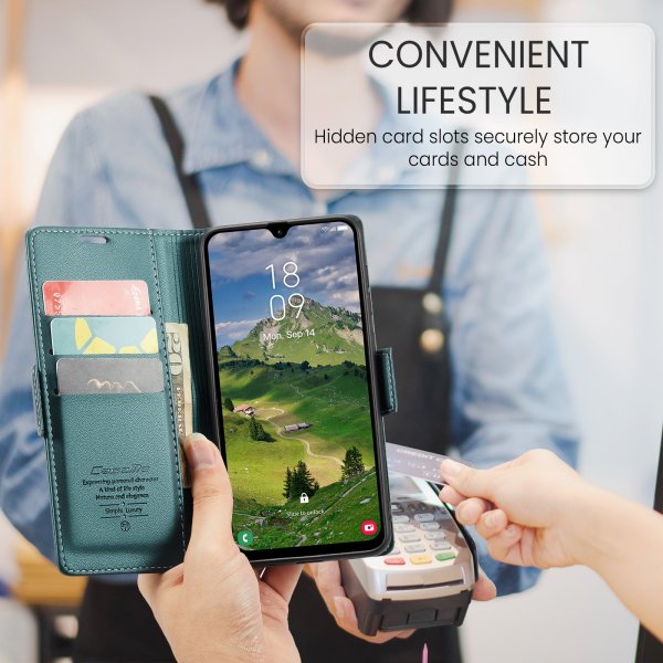 CaseMe Samsung Galaxy A17 Cover 023 Series Grøn